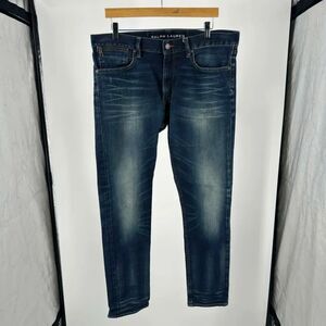 Polo Ralph Lauren Black Label Slim Fit Denim Jeans Size 36x30